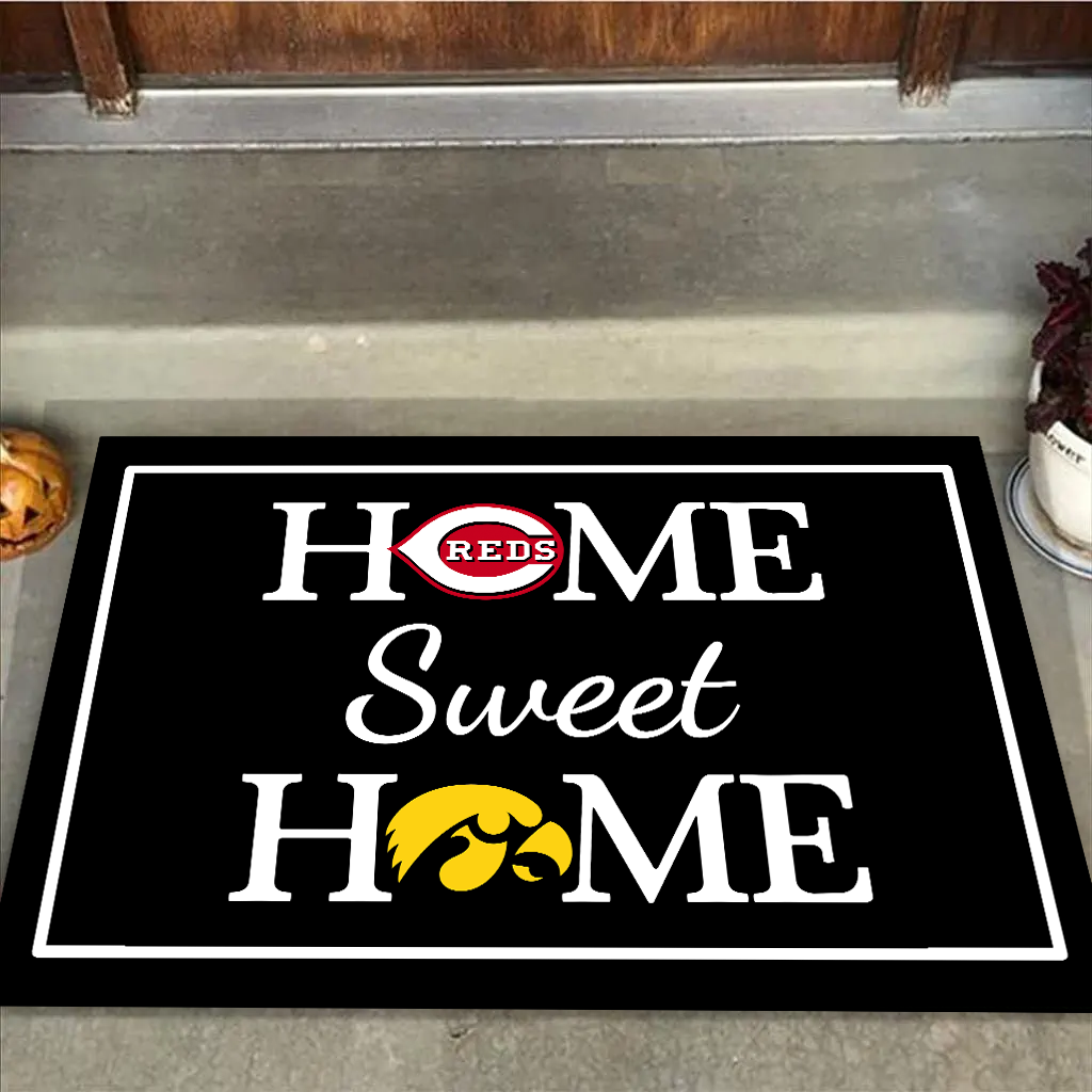 Home Sweet Home Doormat - Customized Doormat For Mike Egenes - Anti Slip Indoor Doormat