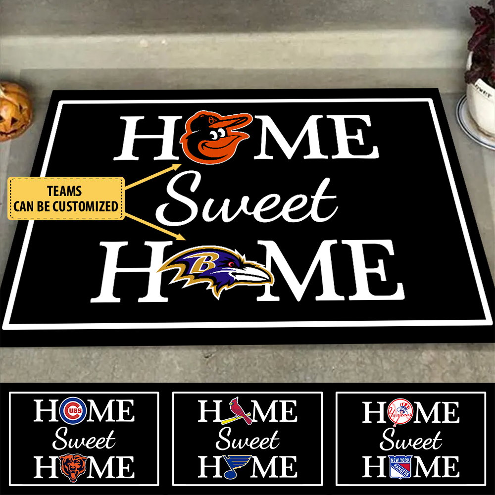 Home Sweet Home Customized Doormat - Anti Slip Indoor Doormat (Version2)