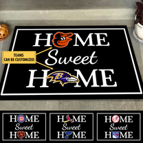 Home Sweet Home Customized Doormat - Anti Slip Indoor Doormat (Version2)