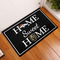 Home Sweet Home Customized Doormat - Anti Slip Indoor Doormat (Version2)