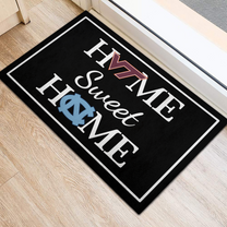 Home Sweet Home - Virginia T And North Carolina TH - Anti Slip Indoor Doormat