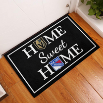 Home Sweet Home - Vegas GDKN And New York RG - Anti Slip Indoor Doormat