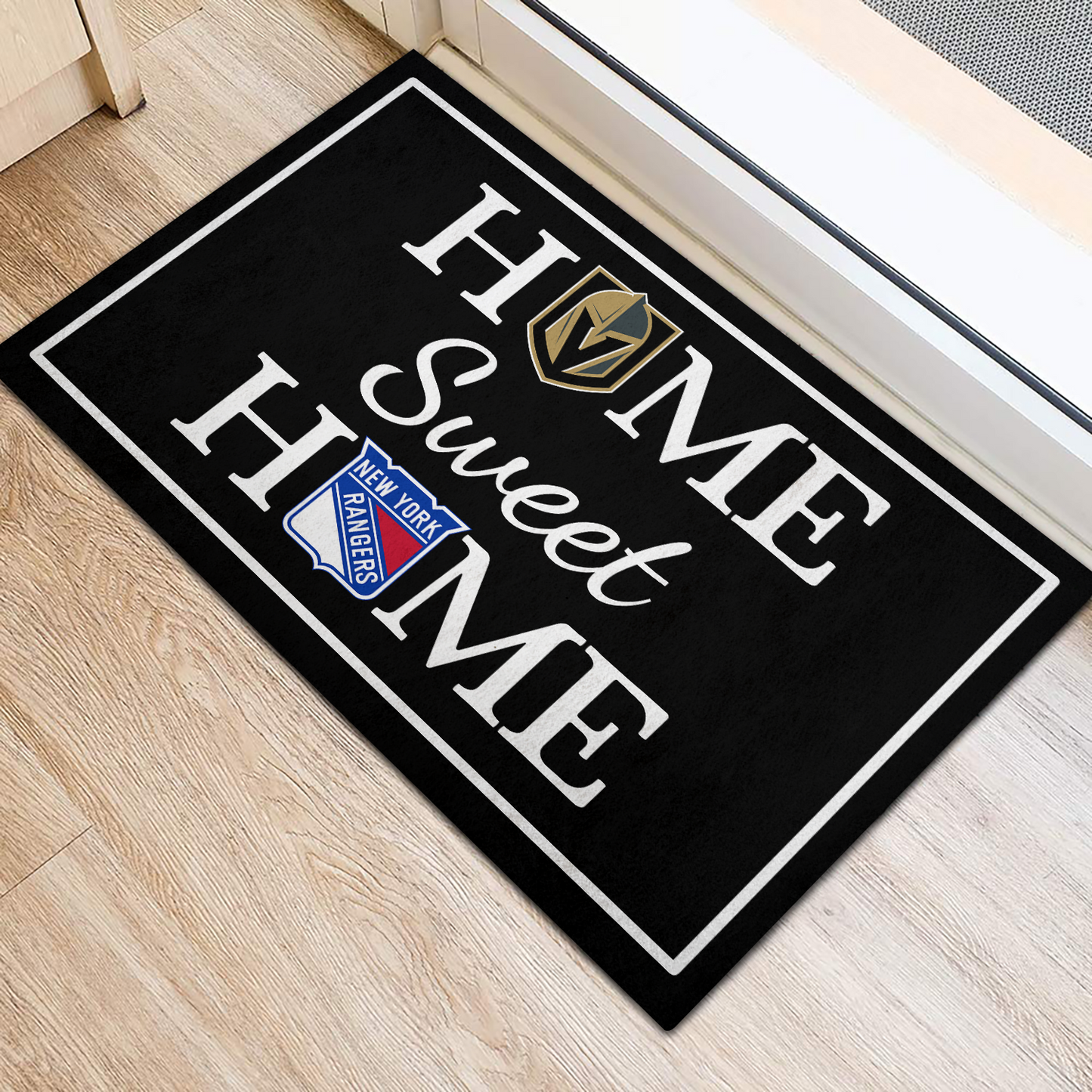 Home Sweet Home - Vegas GDKN And New York RG - Anti Slip Indoor Doormat