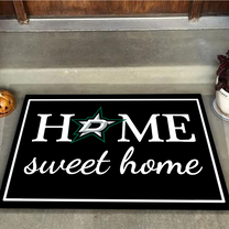 Home Sweet Home - Dallas ST Hockey - Anti Slip Indoor Doormat