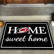 Home Sweet Home - Carolina HR Hockey - Anti Slip Indoor Doormat