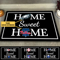 Home Sweet Home - Customized Doormat - Anti Slip Indoor Doormat (Version4)