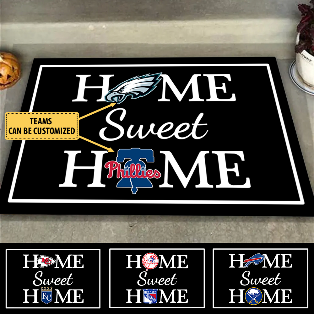 Home Sweet Home - Customized Doormat - Anti Slip Indoor Doormat (Version5)