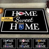 Home Sweet Home - Customized Doormat - Anti Slip Indoor Doormat (v7)