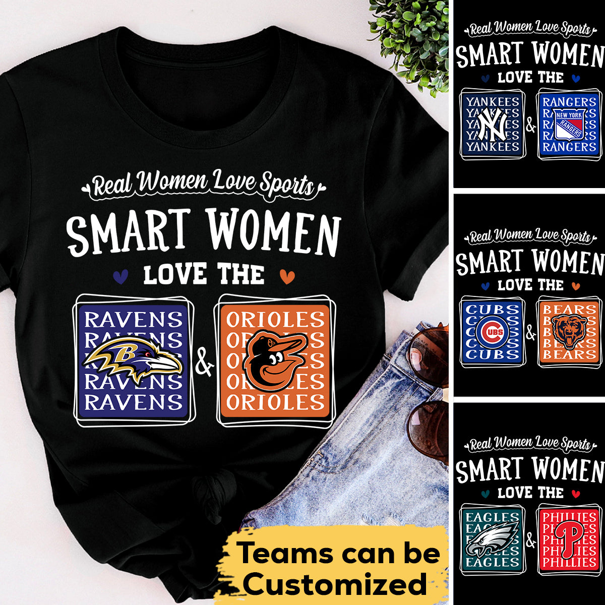 Customized Shirt - Smart Women Love