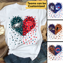 Just A Girl Loves Her Teams - Customized Shirt