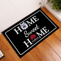 Home Sweet Home - Customized Doormat For Brian Halliwell - Anti Slip Indoor Doormat