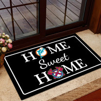 Home Sweet Home - Customized Doormat Josh Mittica - Anti Slip Indoor Doormat