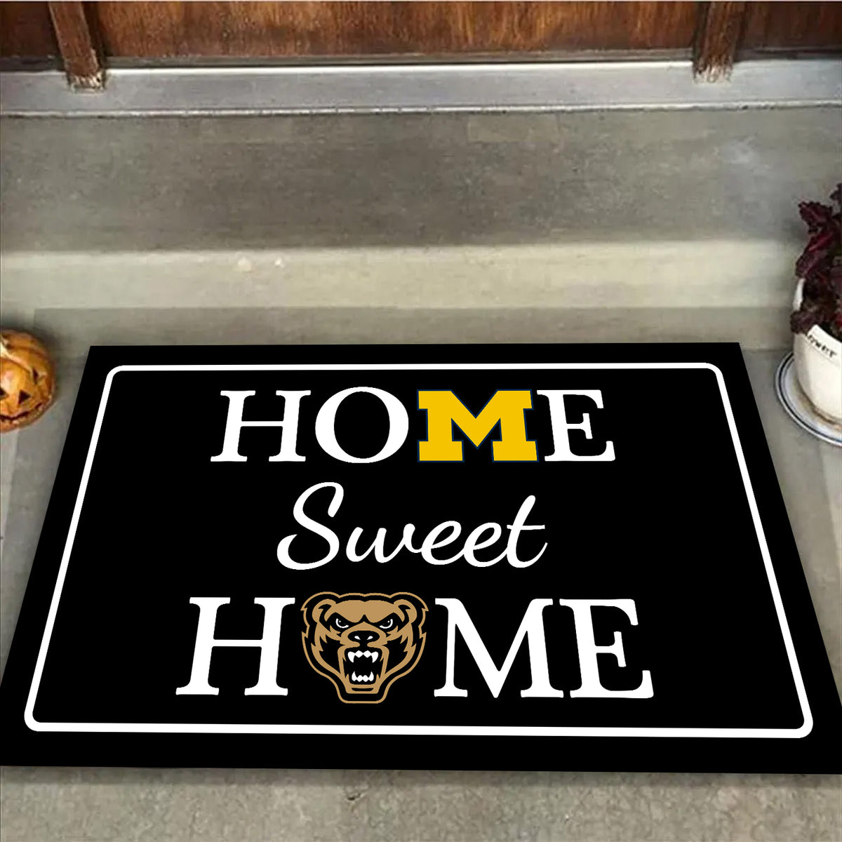 Home Sweet Home - Customized Doormat For Audrey Hajek Kuzma - Anti Slip Indoor Doormat