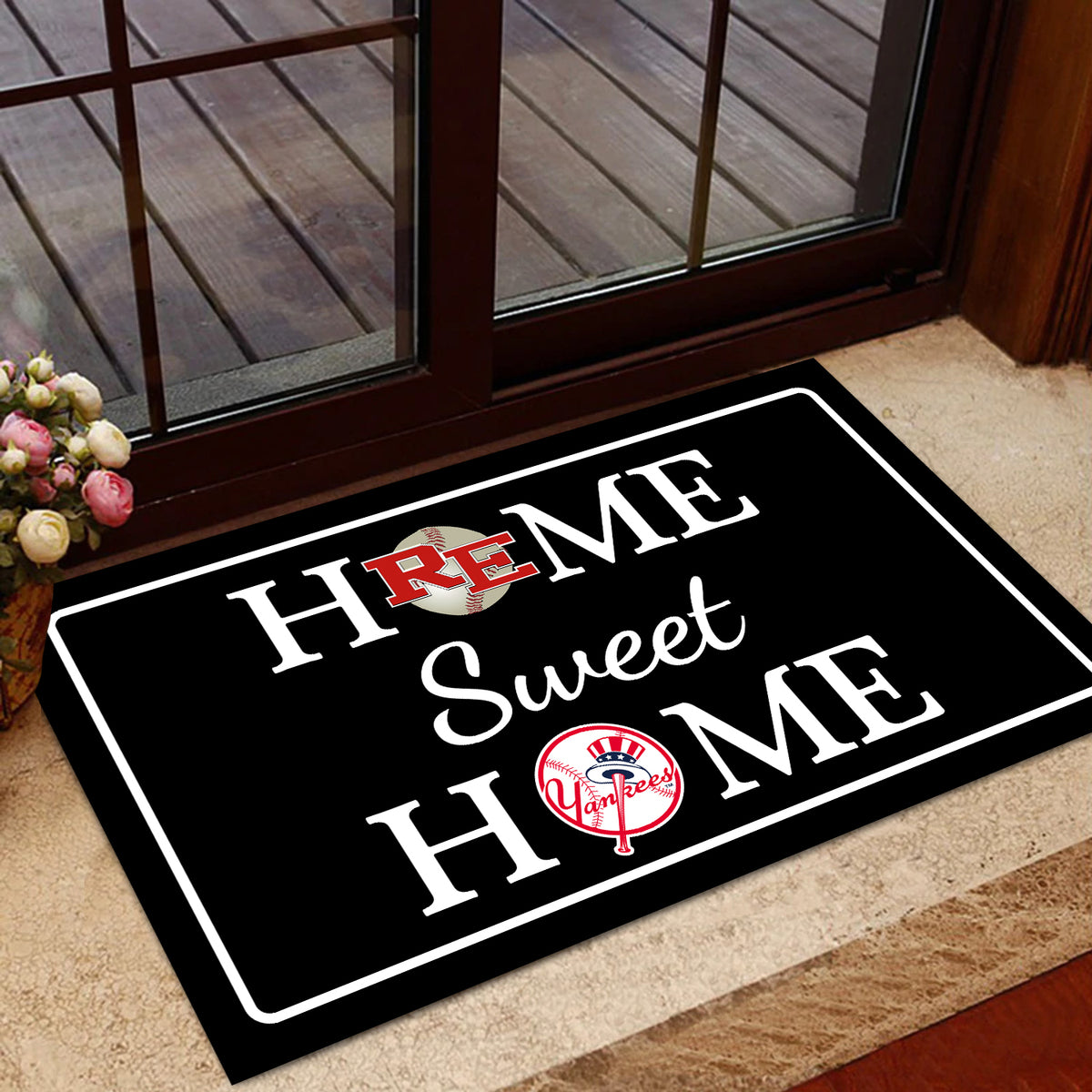 Home Sweet Home - Customized Doormat For Lisa Cronin Zebroski - Anti Slip Indoor Doormat