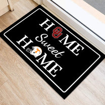 Home Sweet Home - Customized Doormat For John Caudill - Anti Slip Indoor Doormat