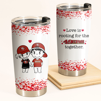 Valentine's Day Gift - San Francisco Football Tumbler