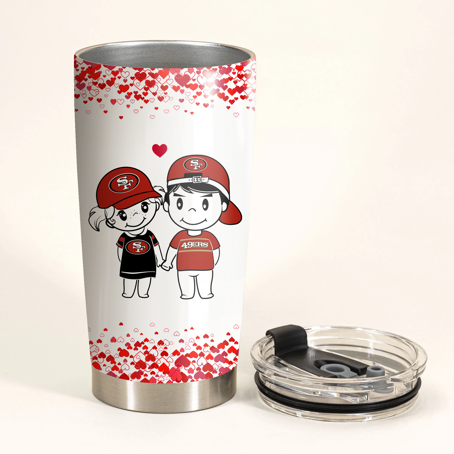 Valentine's Day Gift - San Francisco Football Tumbler