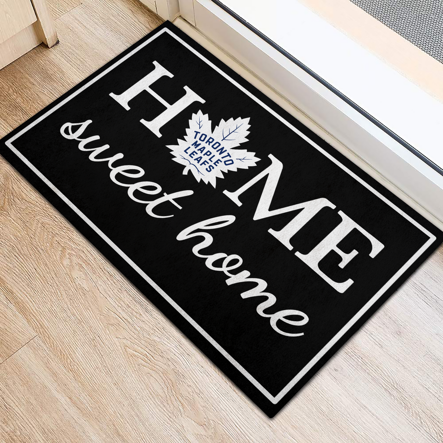 Home Sweet Home - Toronto Hockey - Anti Slip Indoor Doormat