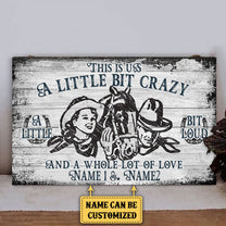 Personalized Cowboy This Is Us Pallet Wood Rectangle Sign