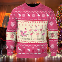 All-Over Print Hoodie Flamingo Pink Christmas lqt lbs