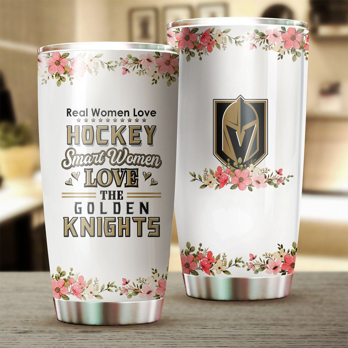 Smart Women Love The Vegas Hockey Tumbler