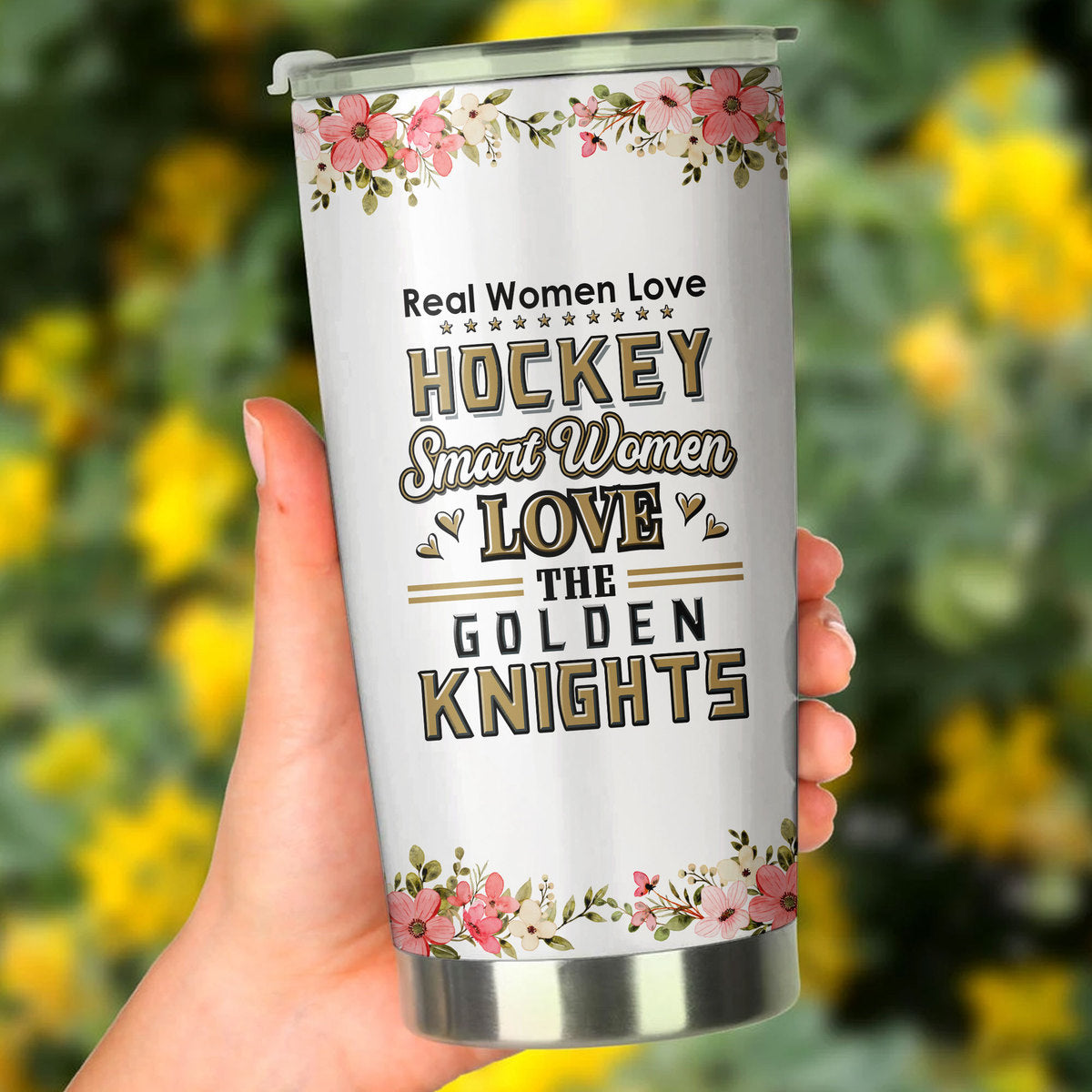 Smart Women Love The Vegas Hockey Tumbler