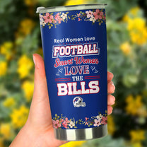 Smart Women Love The Buffalo Football Tumbler